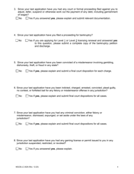 Form MGCB-LC-3028 Occupational License Application - Renewal - Michigan, Page 4