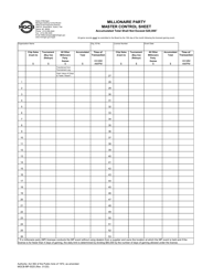 Form MGCB-MP-5025 Millionaire Partygame Records Packet - Michigan, Page 2