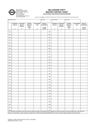 Form MGCB-MP-5025 Millionaire Partygame Records Packet - Michigan, Page 3