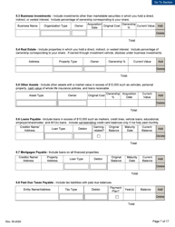 Personal Disclosure Form - Initial/Five-Year Renewal - Michigan, Page 7