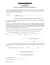 Form MGCB-LC-3256 Qualifier Renewal Statement of Continued Eligibility for Trusts of a Licensee - Michigan, Page 4