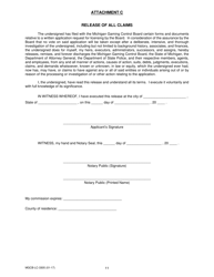 Form MGCB-LC-3305 Supplement to Multi-Jurisdictional Business Form - Michigan, Page 11