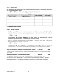 Form MGCB-LC-3305 Supplement to Multi-Jurisdictional Business Form - Michigan, Page 7