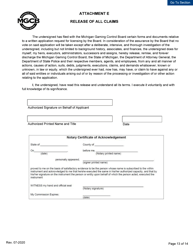 Business Disclosure Form - Initial/Five-Year Renewal - Michigan, Page 13