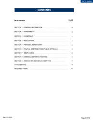 Business Disclosure Form - Initial/Five-Year Renewal - Michigan, Page 3