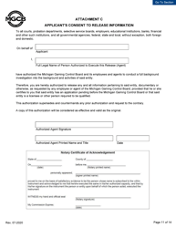 Supplier License - Initial/Five-Year Renewal - Michigan, Page 11