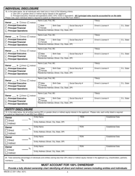Form MGCB-LC-3311 Subcontractor 2 Exemption Application - Michigan, Page 4
