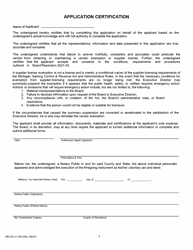 Form MGCB-LC-3033 Supplier License Exemption Application - Michigan, Page 5