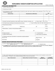 Form MGCB-LC-3021 Vendor Exemption Application - Michigan, Page 3