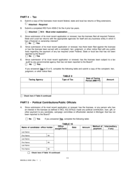 Form MGCB-LC-3030 Supplier License Annual Renewal Report - Michigan, Page 11