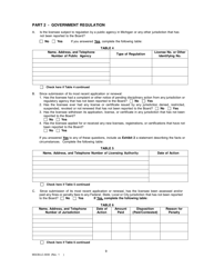 Form MGCB-LC-3030 Supplier License Annual Renewal Report - Michigan, Page 9