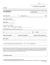 Form BSL-A-2164 Substitute 5754 Form for Club Winnings - Michigan, Page 3