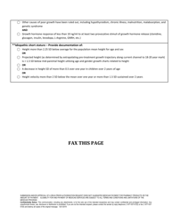 Standardized One Page Pharmacy Prior Authorization Form - Human Growth Hormone - Mississippi, Page 5