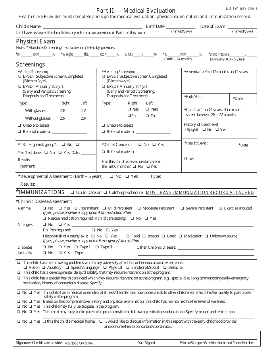 Form Ed191 Fill Out Sign Online And Download Printable Pdf Connecticut Templateroller 7826