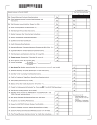 Form NJ-1040NR Nonresident Income Tax Return - New Jersey, Page 2