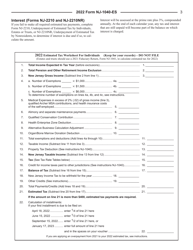 Instructions for Form NJ-1040-ES Estimated Income Tax Payment Voucher - New Jersey, Page 3
