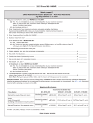 Instructions for Form NJ-1040NR Nonresident Income Tax Return - New Jersey, Page 21