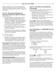 Instructions for Form NJ-1040NR Nonresident Income Tax Return - New Jersey, Page 26