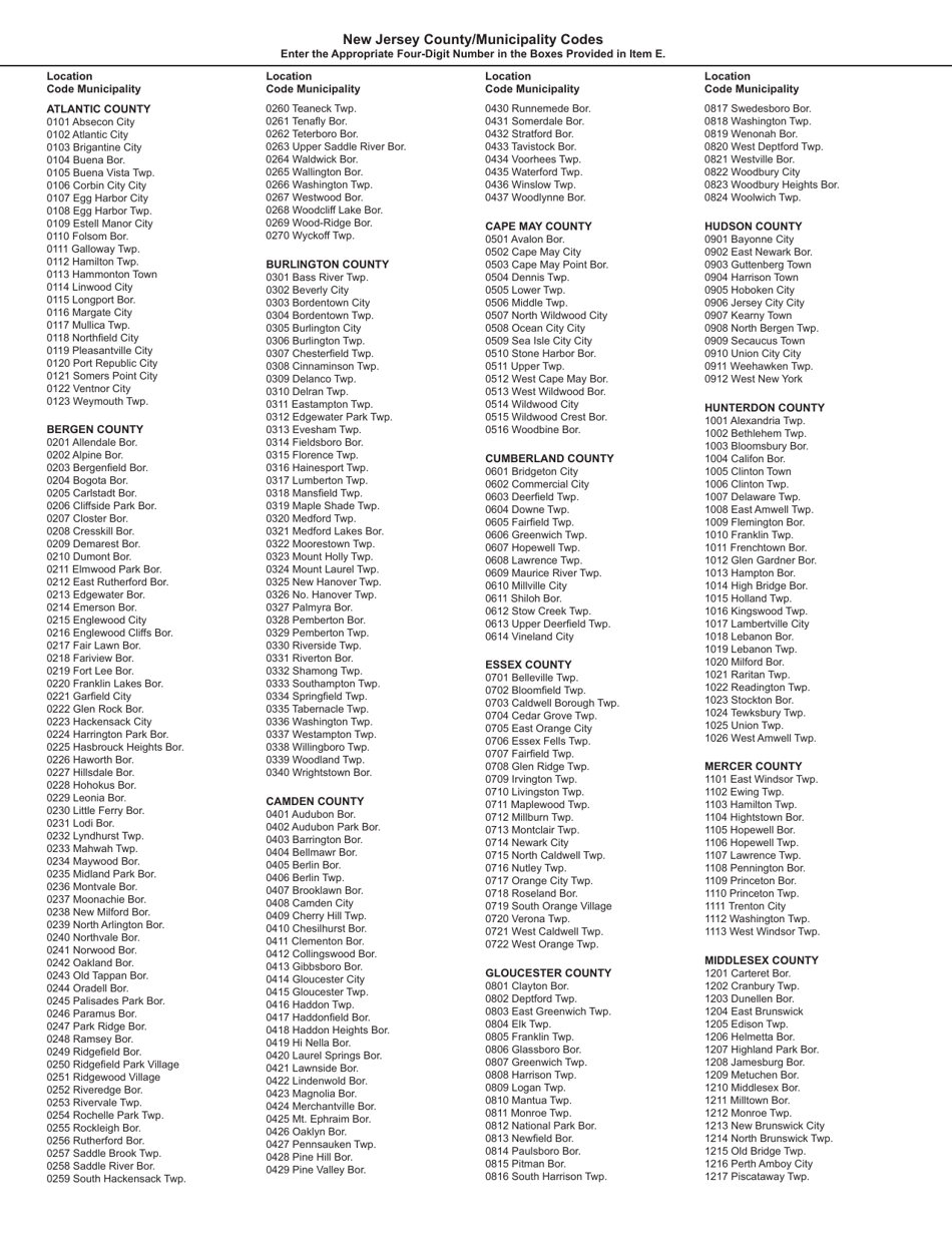 Form REG-1E Application for St-5 Exempt Organization Certificate for Nonprofit Exemption From Sales Tax - New Jersey, Page 6