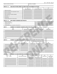 Form CBT-100S New Jersey Corporation Business Tax Return Sample - New Jersey, Page 11
