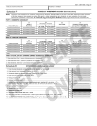 Form CBT-100S New Jersey Corporation Business Tax Return Sample - New Jersey, Page 16