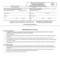 Form CBT-100S New Jersey Corporation Business Tax Return Sample - New Jersey, Page 20