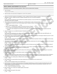 Form CBT-100S New Jersey Corporation Business Tax Return Sample - New Jersey, Page 3