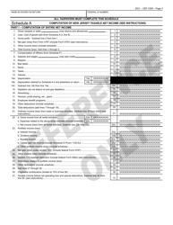 Form CBT-100S New Jersey Corporation Business Tax Return Sample - New Jersey, Page 4