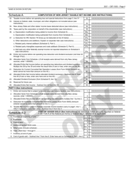 Form CBT-100S New Jersey Corporation Business Tax Return Sample - New Jersey, Page 5