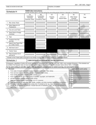 Form CBT-100S New Jersey Corporation Business Tax Return Sample - New Jersey, Page 9
