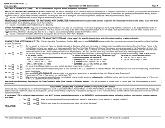 Form NYS-APP Application for NYS Examinations - New York, Page 4