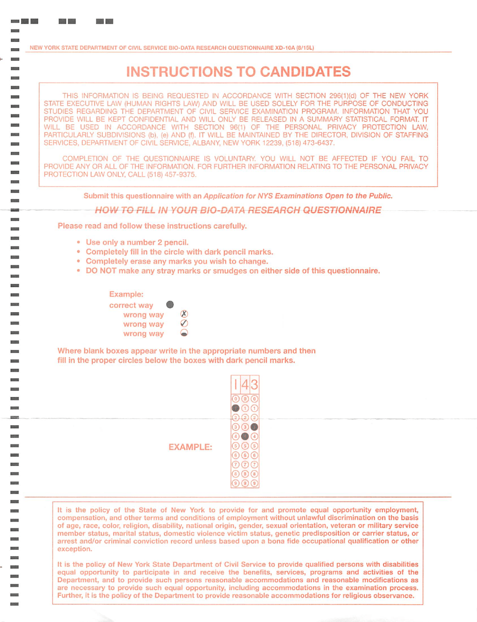 Form NYS-APP Application for NYS Examinations - New York, Page 5