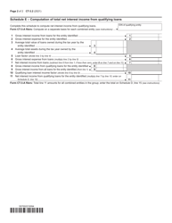 Form CT-3.2 Subtraction Modification for Qualified Banks - New York, Page 2
