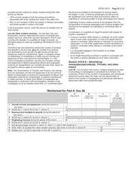 Instructions for Form CT-3 General Business Corporation Franchise Tax Return - New York, Page 23