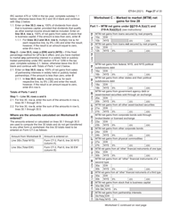 Instructions for Form CT-3 General Business Corporation Franchise Tax Return - New York, Page 27