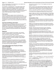 Instructions for Form CT-33-A, CT-33-A/ATT, CT-33-A/B - New York, Page 4