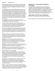 Instructions for Form CT-34-SH New York S Corporation Shareholders&#039; Information Schedule - New York, Page 4