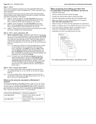 Instructions for Form CT-3-S New York S Corporation Franchise Tax Return - New York, Page 20