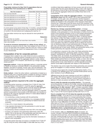 Instructions for Form CT-3-S New York S Corporation Franchise Tax Return - New York, Page 6