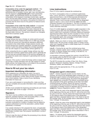Instructions for Form CT-3-A General Business Corporation Combined Franchise Tax Return - New York, Page 10