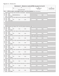 Instructions for Form CT-3-A General Business Corporation Combined Franchise Tax Return - New York, Page 32
