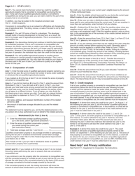Instructions for Form CT-47 Claim for Farmers&#039; School Tax Credit - New York, Page 4