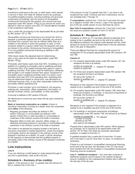 Instructions for Form CT-44 Claim for Investment Tax Credit for the Financial Services Industry - New York, Page 2