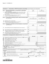 Form CT-184-M Transportation and Transmission Corporation Mta Surcharge Return - New York, Page 2
