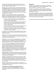 Instructions for Form CT-186-P Utility Services Tax Return - Gross Income - New York, Page 3