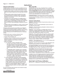 Form CT-223 Innovation Hot Spot Deduction - New York, Page 2