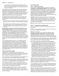 Instructions for Form CT-222 Underpayment of Estimated Tax by a Corporation - New York, Page 2