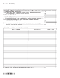 Form CT-612 Claim for Remediated Brownfield Credit for Real Property Taxes for Qualified Sites Accepted Into the Brownfield Cleanup Program Prior to July 1, 2015 - New York, Page 2