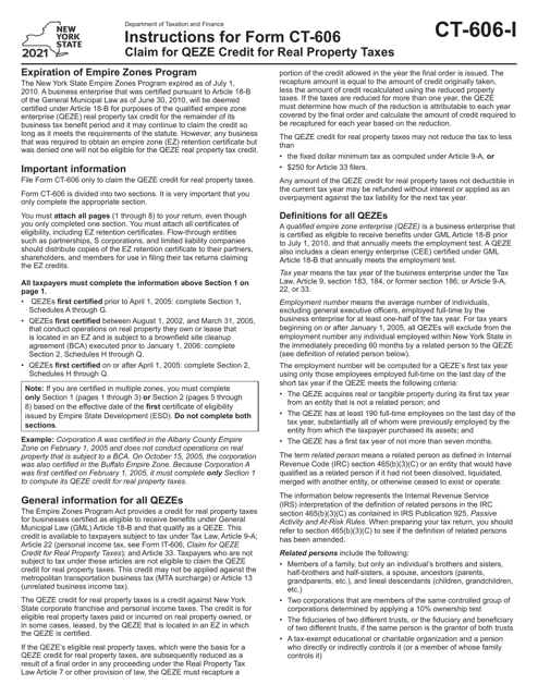 Form CT-606 2021 Printable Pdf