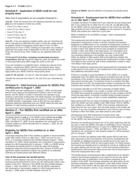 Instructions for Form CT-606 Claim for Qeze Credit for Real Property Taxes - New York, Page 6